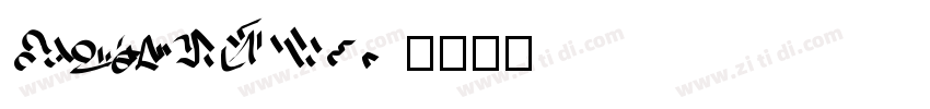 TimesNRW01 字体转换